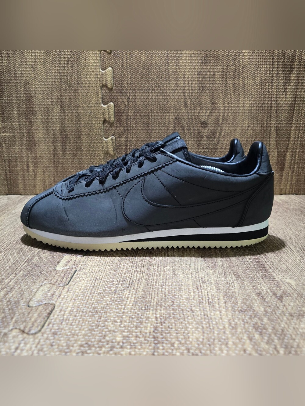 Nike Classic Cortez Premium '3M Men Size 10.5 Leather 902801-001 Sneakers